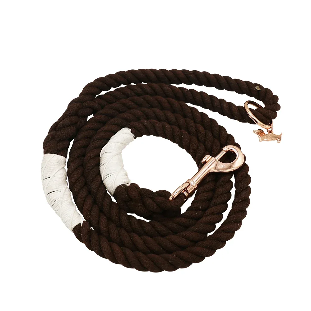 Dog Rope Leash - Espresso - Image 2
