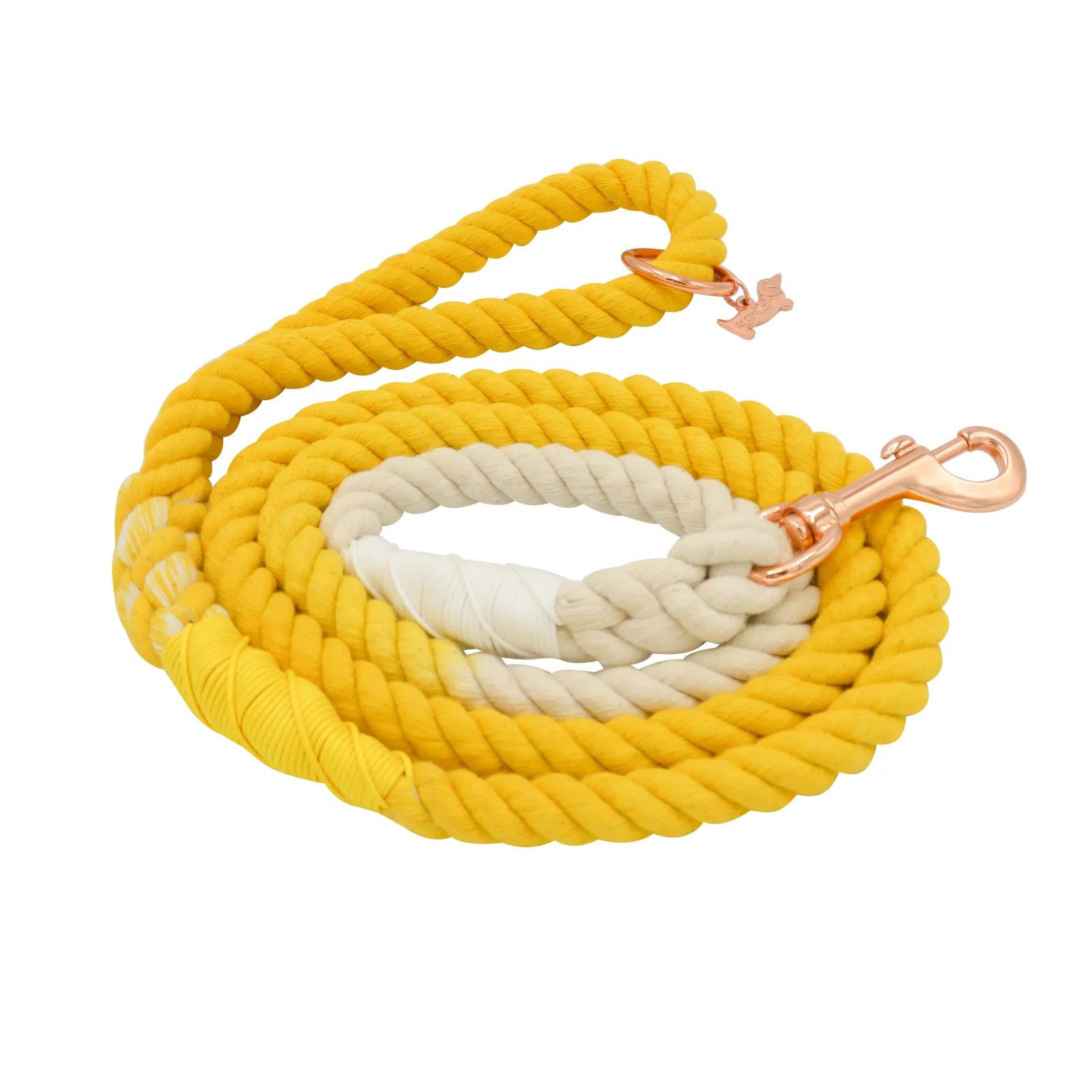 Dog Rope Leash - Lemon Drop - Image 2