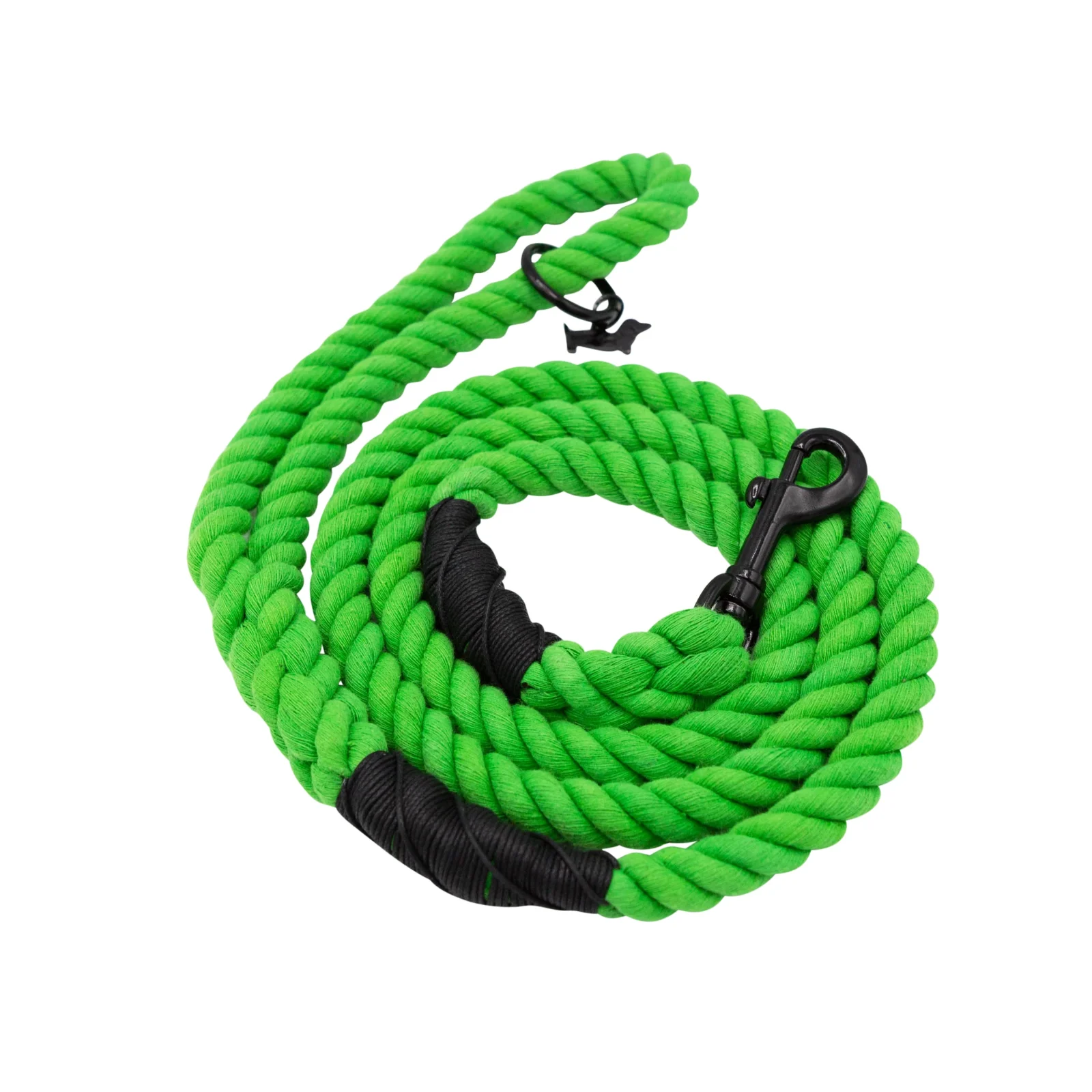 Dog Rope Leash - Neon Green - Image 2