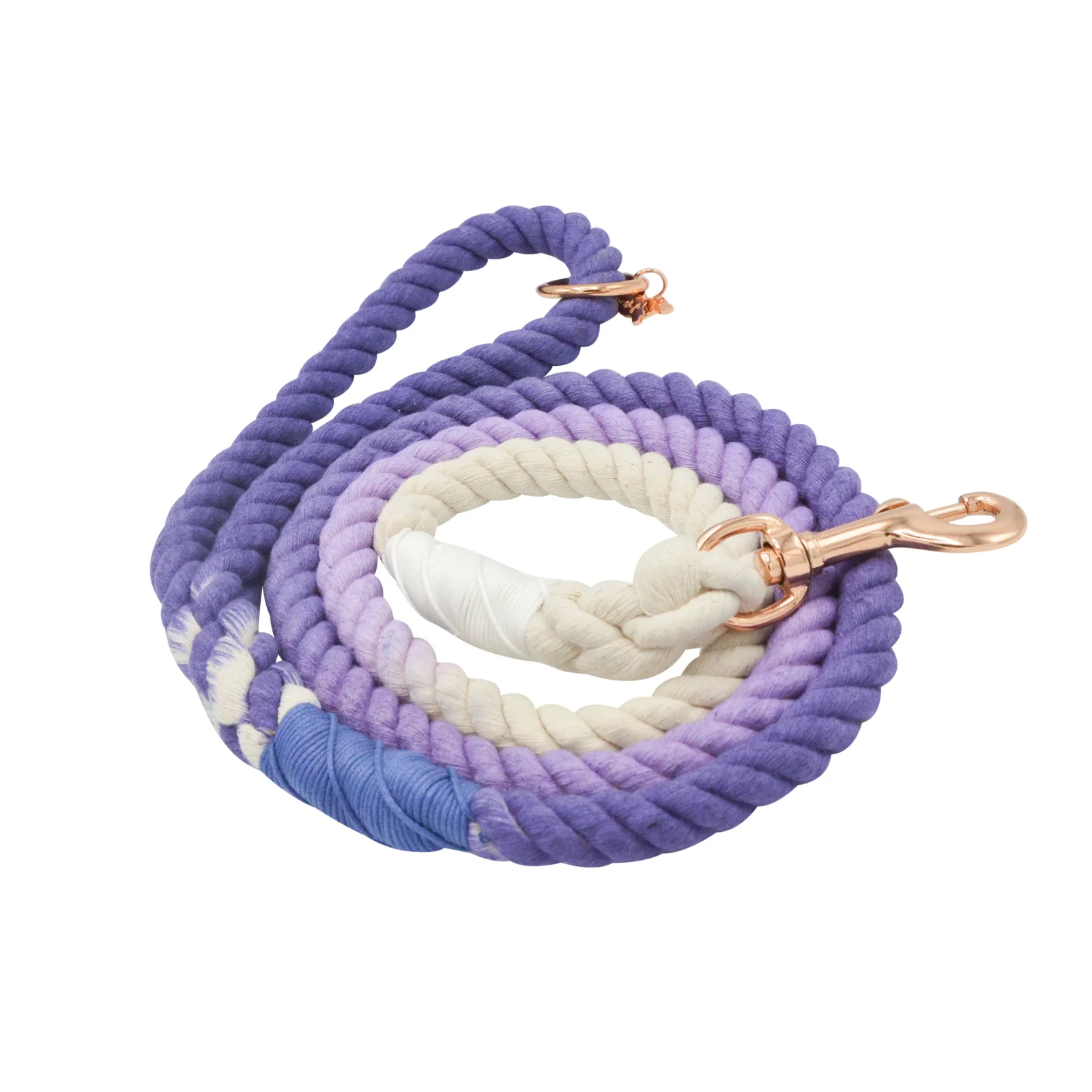 Dog Rope Leash - Ombre Purple - Image 2