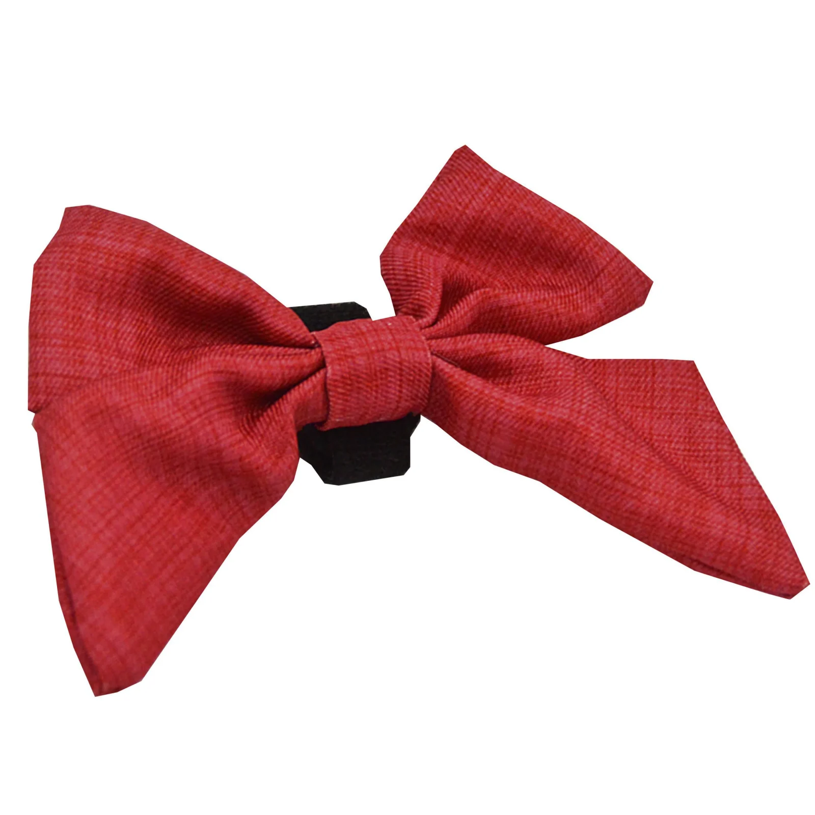 Dog Sailor Bow - Merlot - Image 2