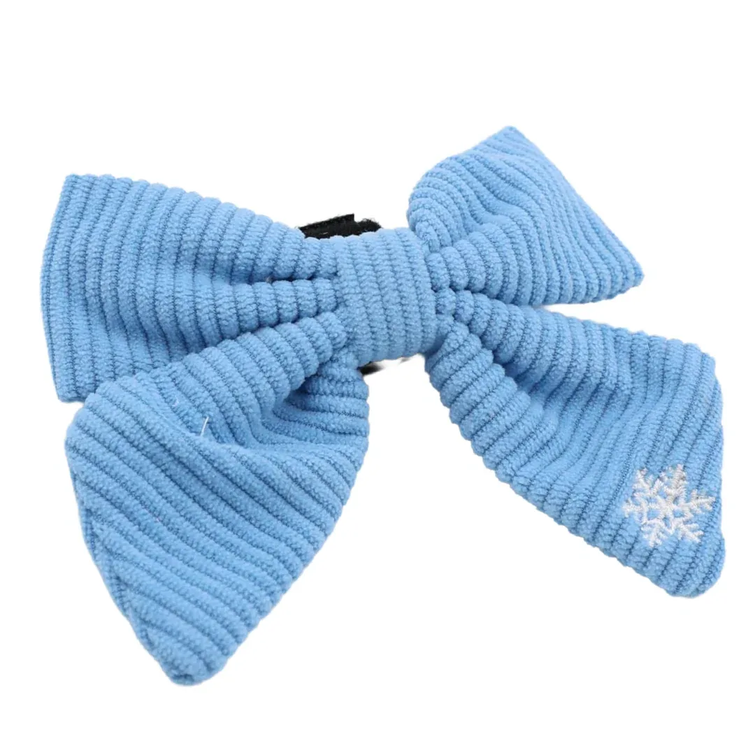 Dog Sailor Bow - Morning Frost - Image 2