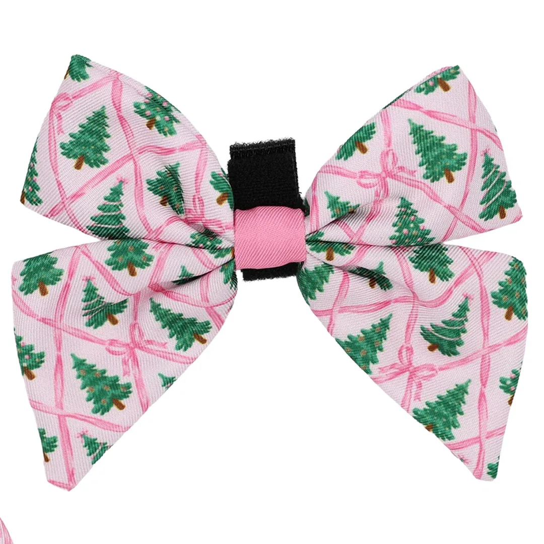 Dog Sailor Bow - Pretty in Pine