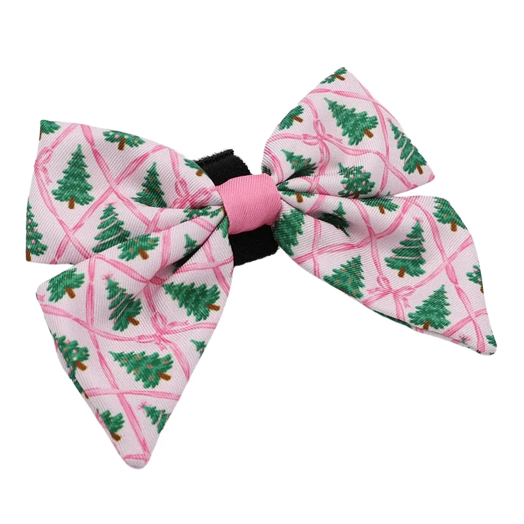 Dog Sailor Bow - Pretty in Pine - Image 2