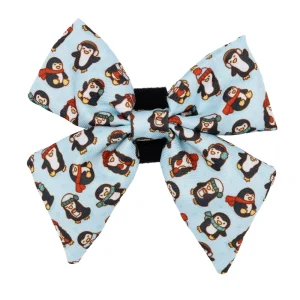 Dog Sailor Bow - Winter Waddleland