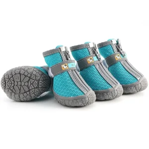 Dog Shoes Non-Slip Soles Thick Plush Protection Paw Pet Shoes Warm For Dog Non-Slip Dog Shoes Breathable
