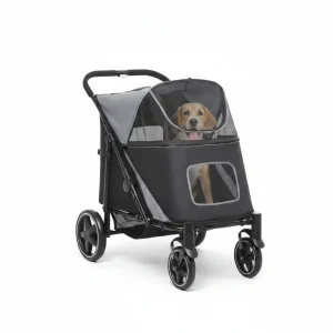 Dog Stroller for Large Medium Small Dogs up to 66 Lbs. 23.5" in Body Length