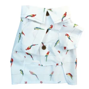 DOG THREADS | Birds Of Paradise BBQ Shirt