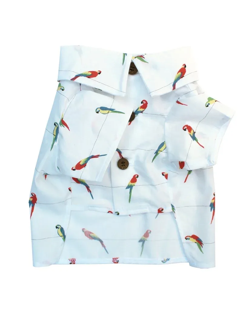 DOG THREADS | Birds Of Paradise BBQ Shirt