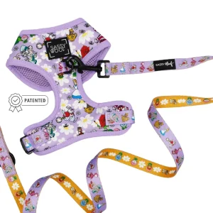 Dog Two Piece Bundle - Alice in Wonderland (Purple)