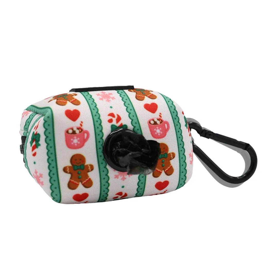 Dog Waste Bag Holder - Cocoa & Cookies - Image 2