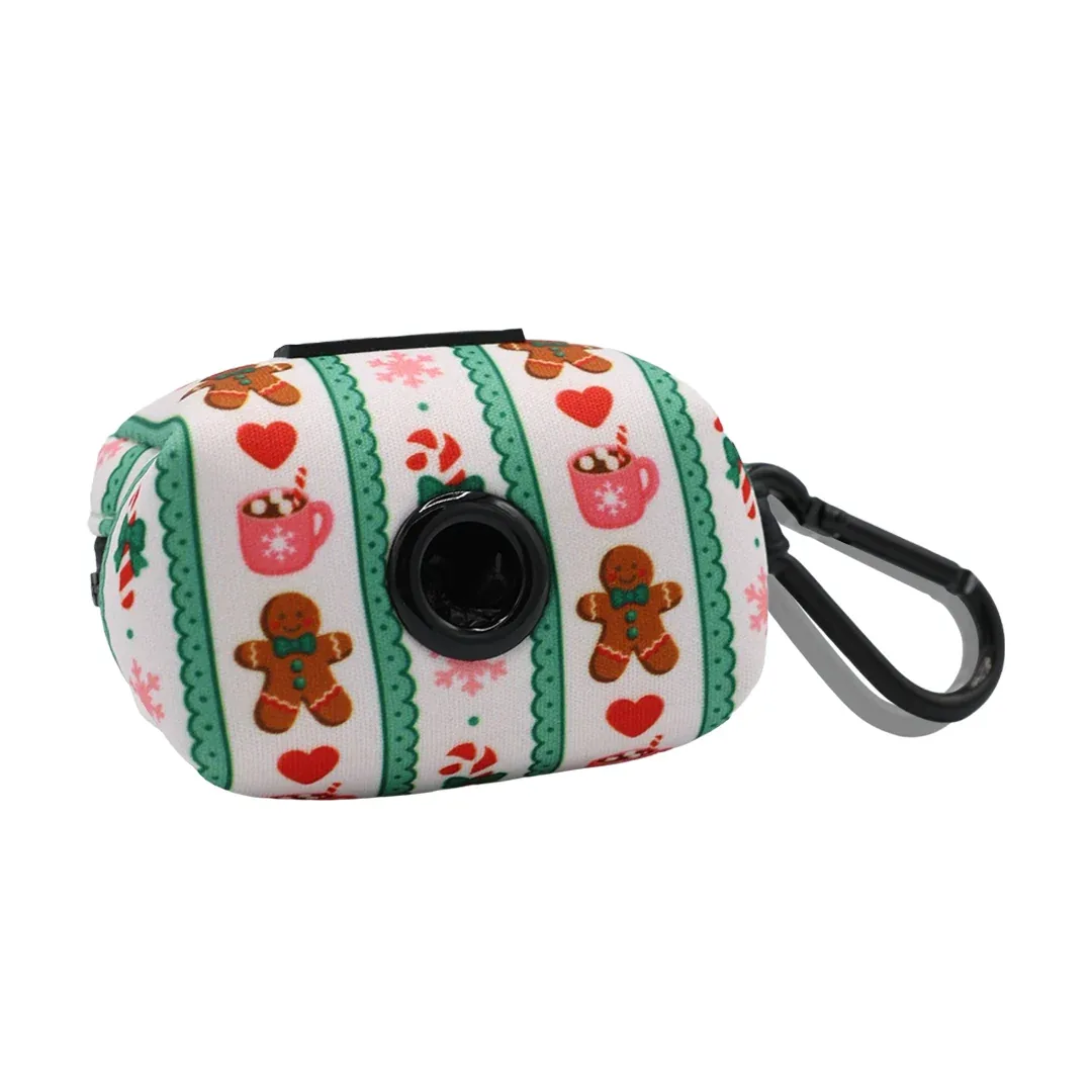 Dog Waste Bag Holder - Cocoa & Cookies