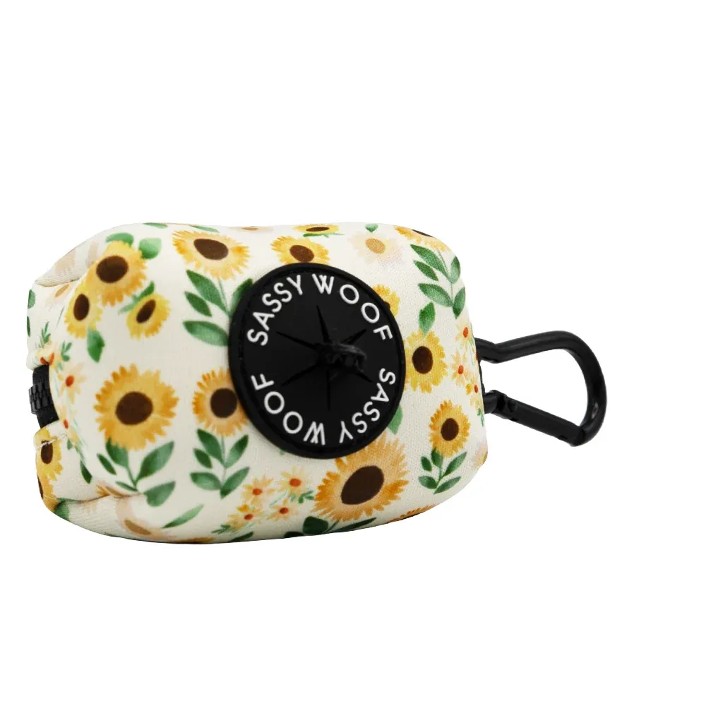 Dog Waste Bag Holder - Sunflower Dreams - Image 2