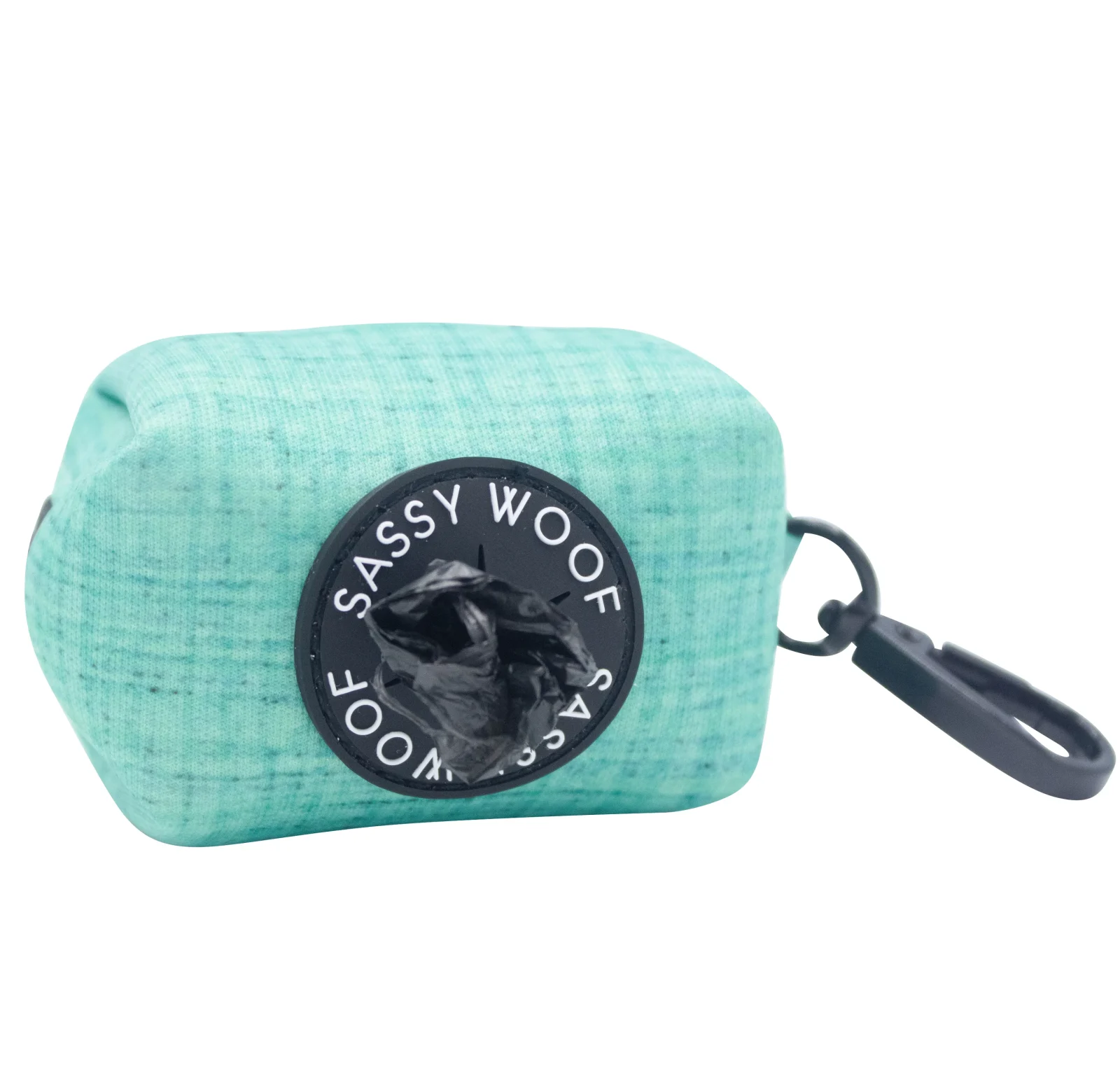 Dog Waste Bag Holder - Wag Your Teal - Image 2