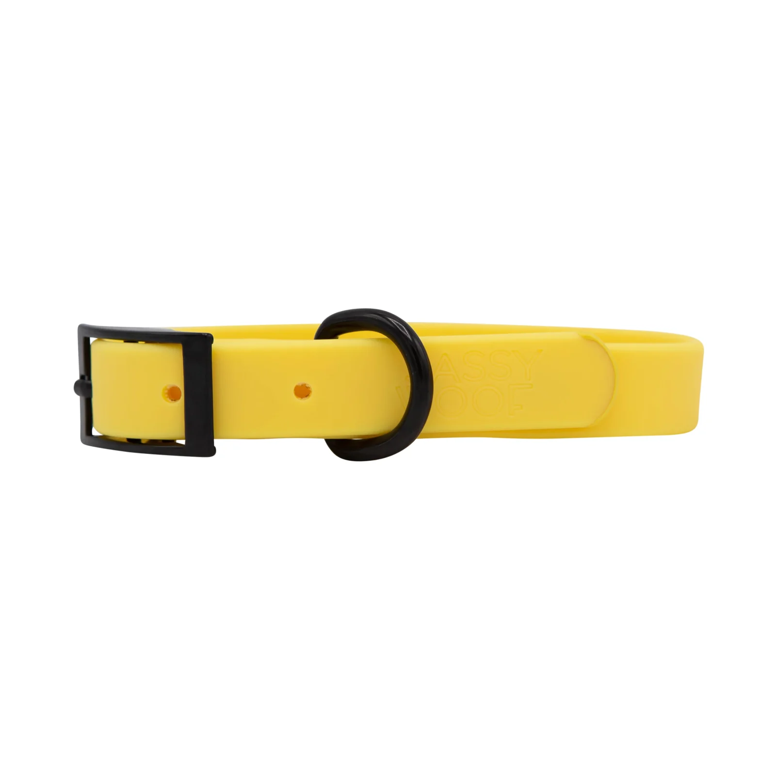 Dog Waterproof Collar - Yellow - Image 2
