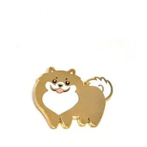 DOGGIE DRAWINGS | Pomeranian Enamel Pin
