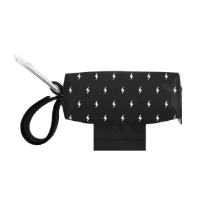 DOGGIE WALK | Black Bolt Dispenser Bag