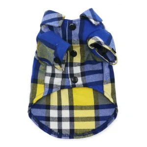 DOGO | Blue Flannel Button Down Shirt