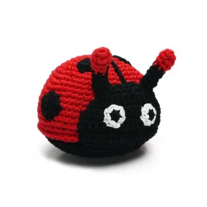 DOGO | Ladybug Squeaky Toy
