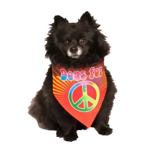Dogs For Peace Bandana by Dog Fashion Living