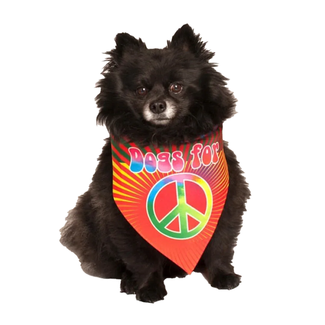 Dogs For Peace Bandana by Dog Fashion Living