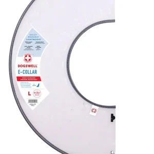Dogswell Remedy And Recovery Rigid E-Collar Large Clear