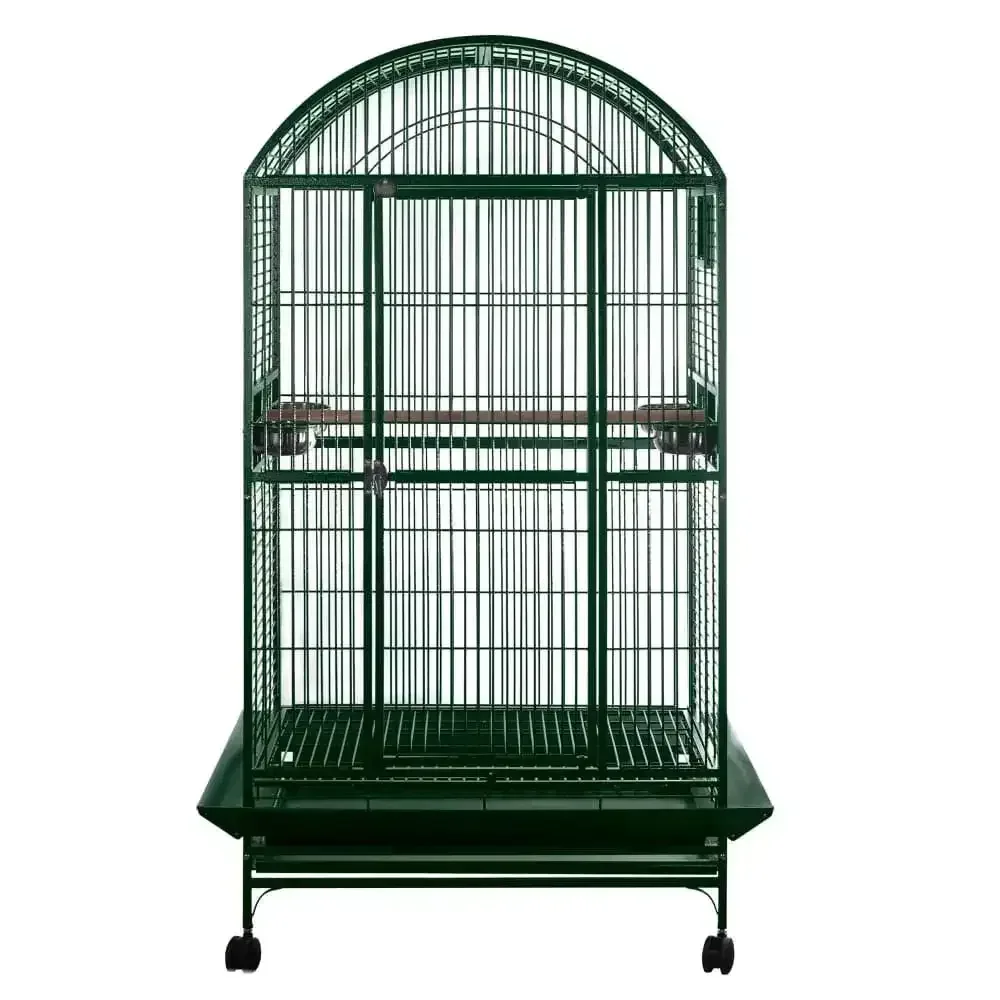 Dome Top Bird Cage with 1" Bar Spacing 40"x30"x75"