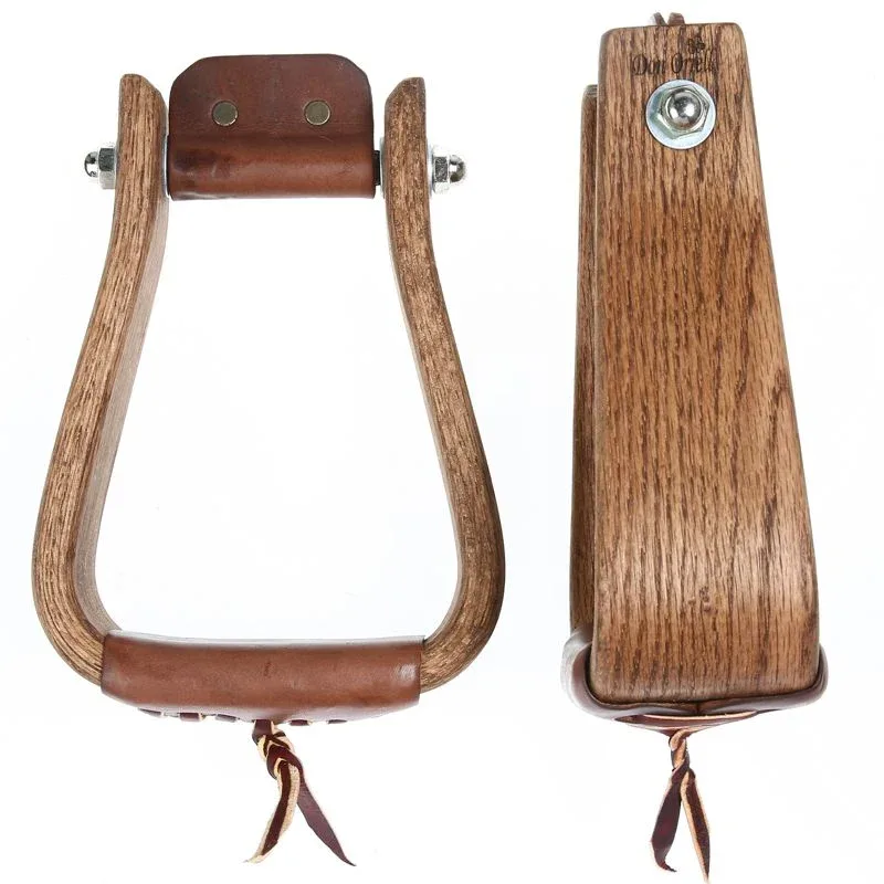 Don Orrell Stirrups Rancher 3in Deep Roper Stirrup