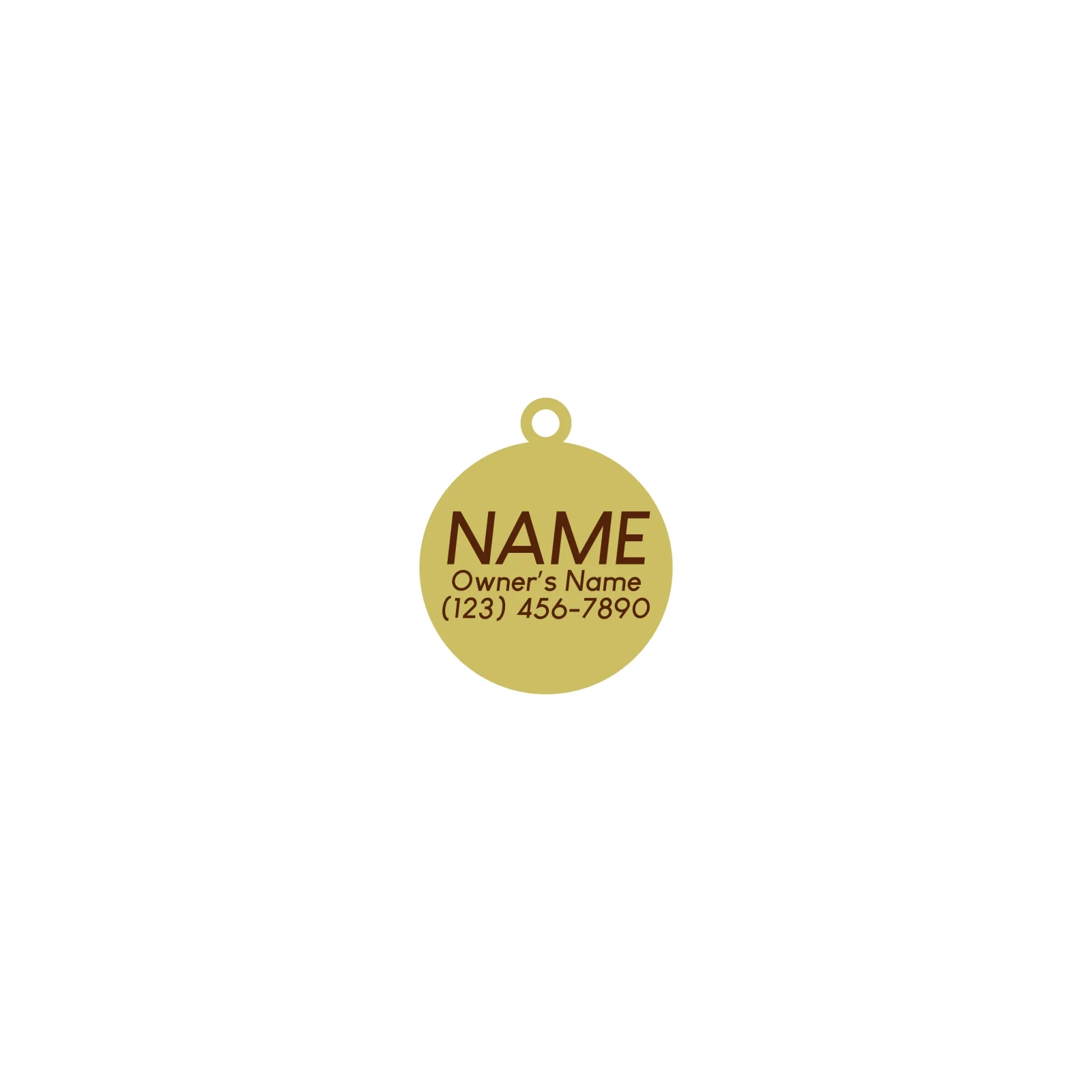 Don't Stress Meowt ID Tag (Custom) - Image 2