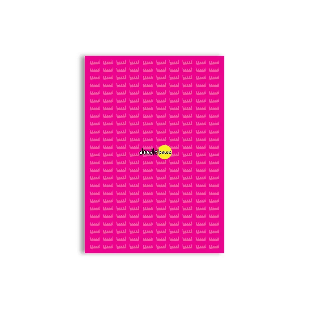 Doodlebawa Yaas Kween Pocket Notebook A6 Notebook - Image 2