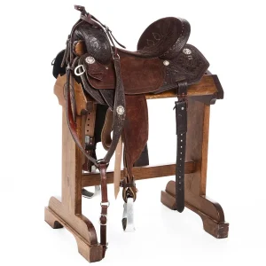 Double J Saddlery Used 14.5in Barrel Saddle