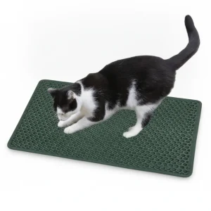 Double Layer Rice Shaped Cat Litter Pad