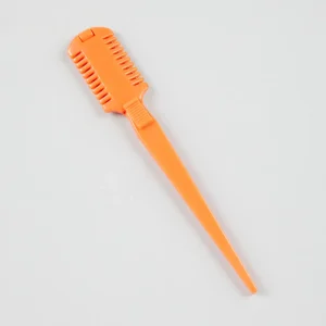 Double-Sided Mane Thinning Comb Amber