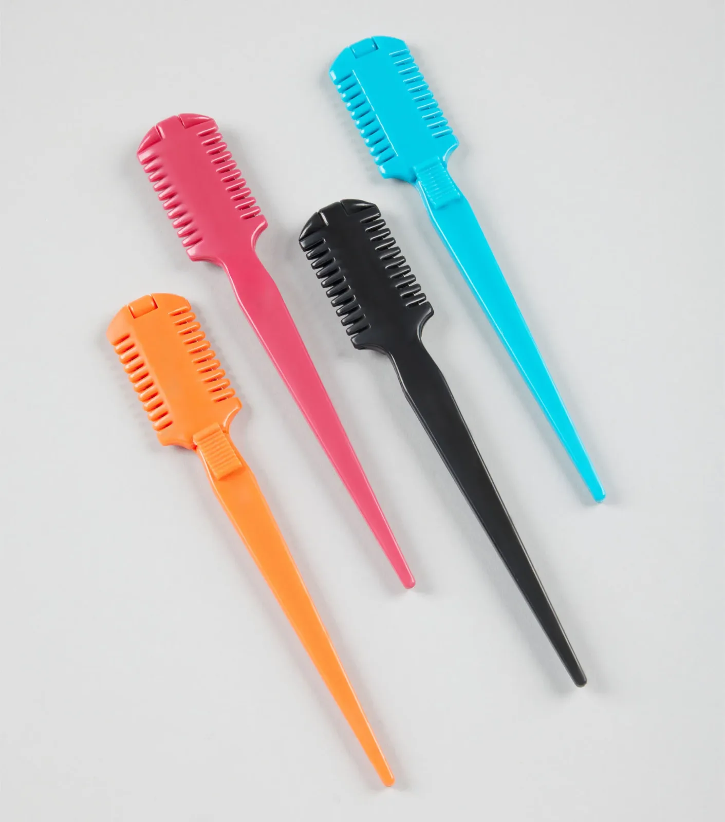 Double-Sided Mane Thinning Comb Black - Image 2