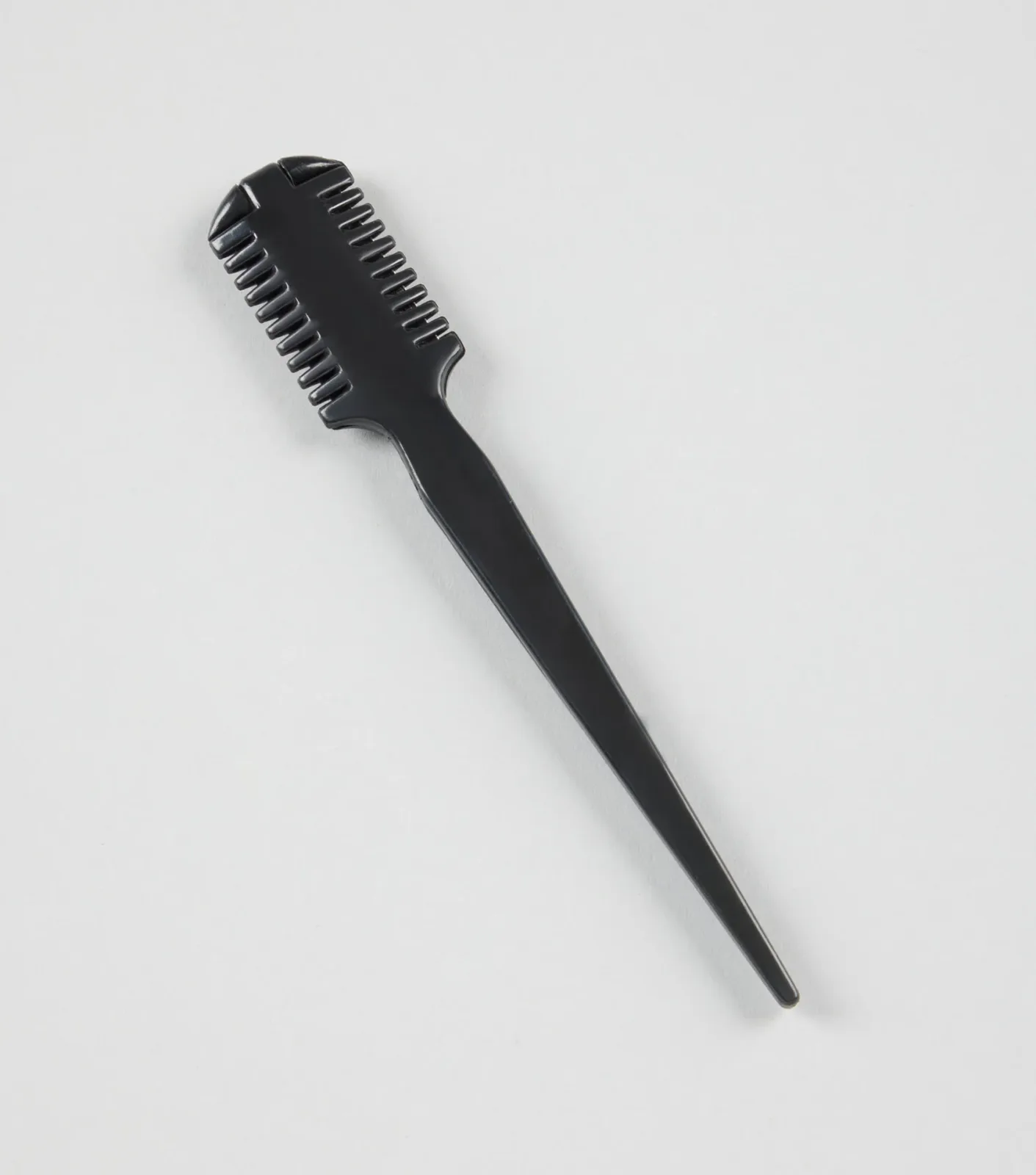 Double-Sided Mane Thinning Comb Black