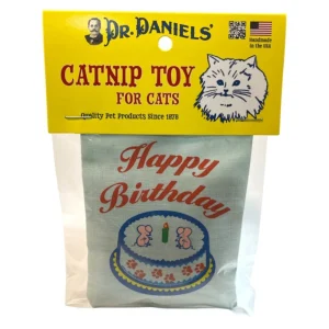 Dr. Daniel's Cat Happy Birthday Catnip Cat Toy