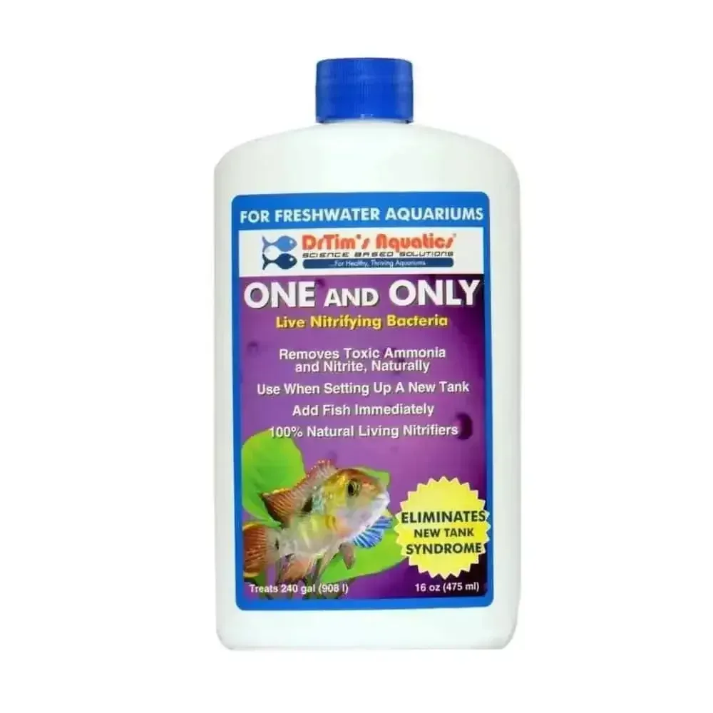 Dr. Tim's Aquatics One & Only Live Nitrifying Bacteria for Freshwater Aquariums