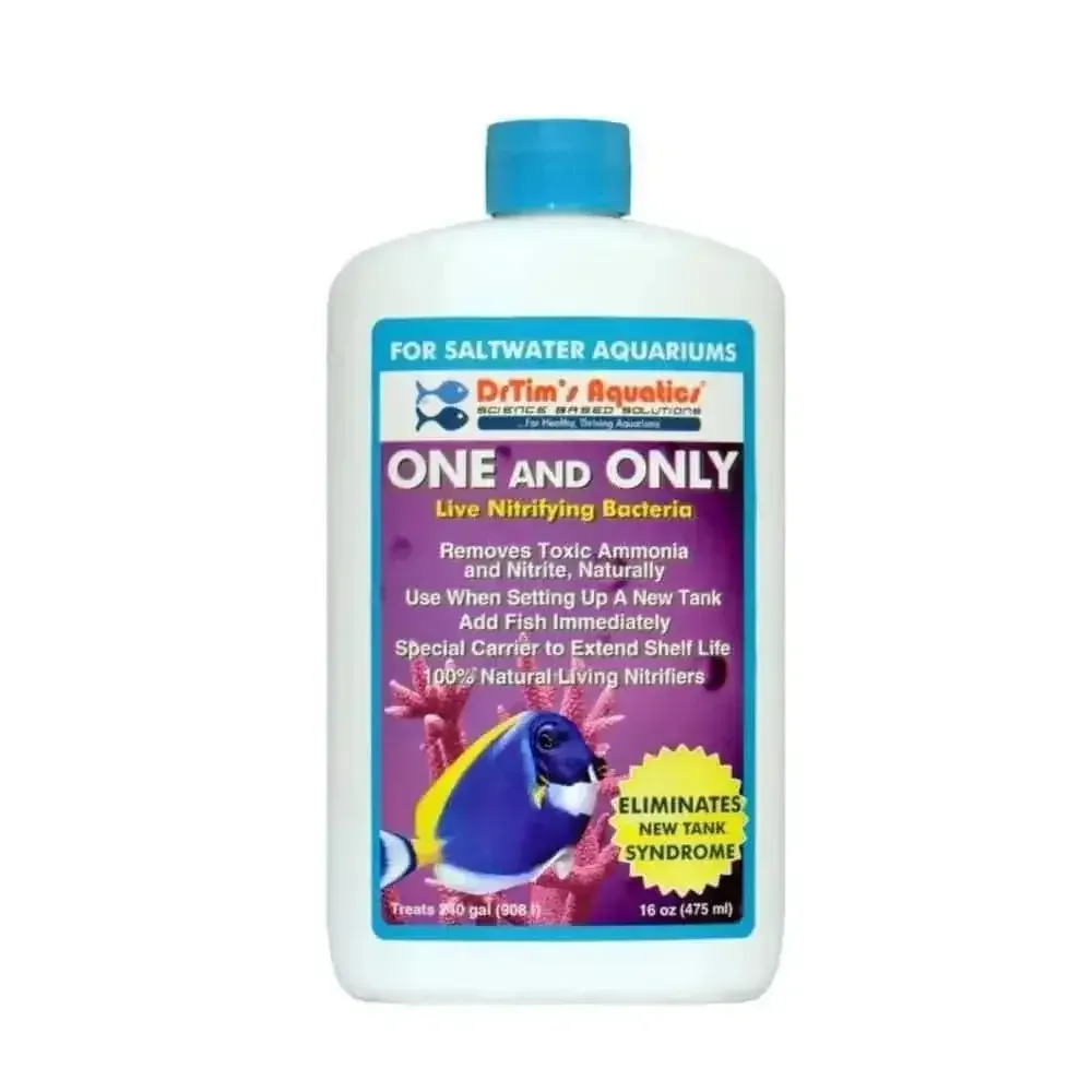 Dr. Tim's Aquatics One & Only Live Nitrifying Bacteria for Saltwater Aquariums