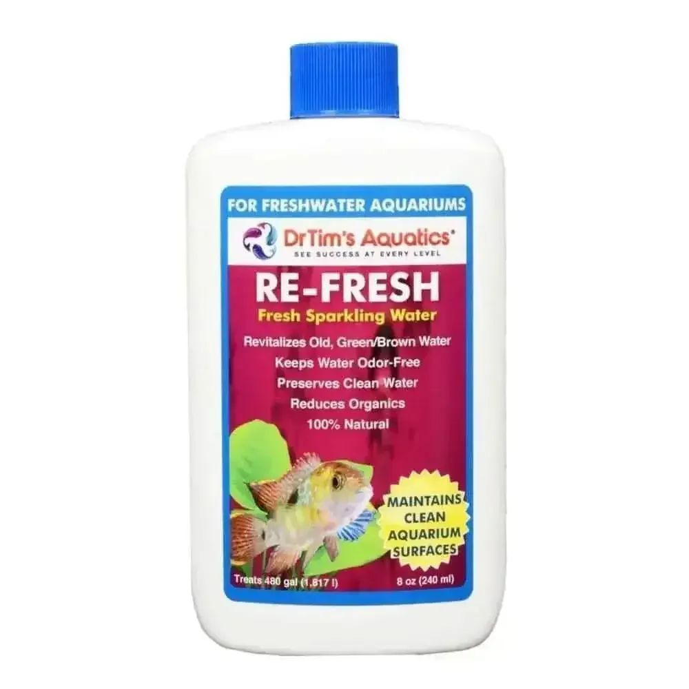 Dr. Tim's Aquatics Re-Fresh Revitalizer for Freshwater Aquarium 8 Fl. oz