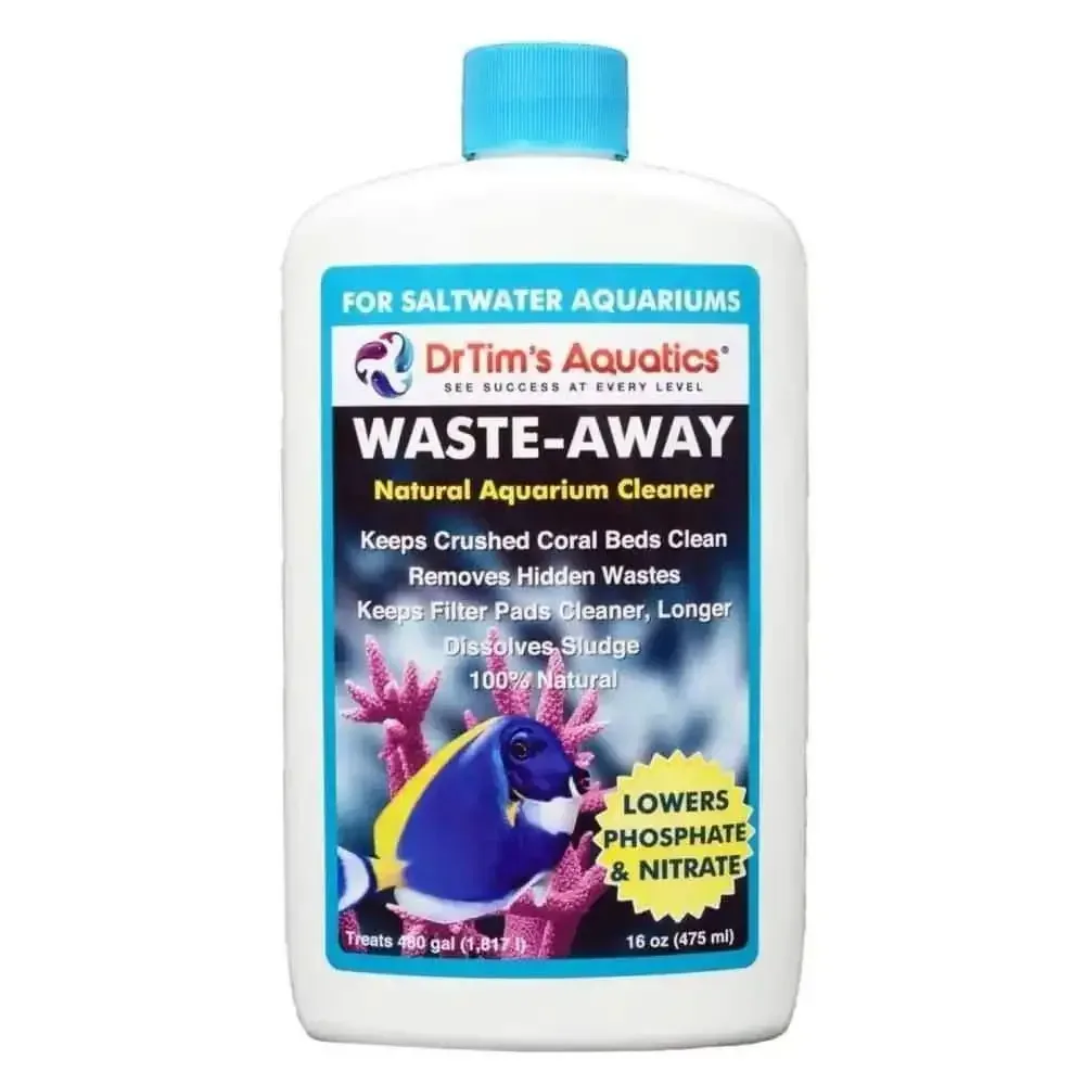 Dr. Tim's Aquatics Waste-Away Natural Aquarium Cleaner for Saltwater Aquarium