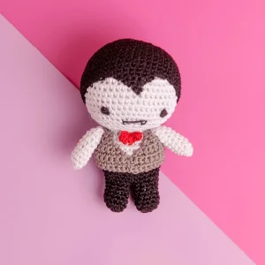 Dracula Organic Knit Dog Toy