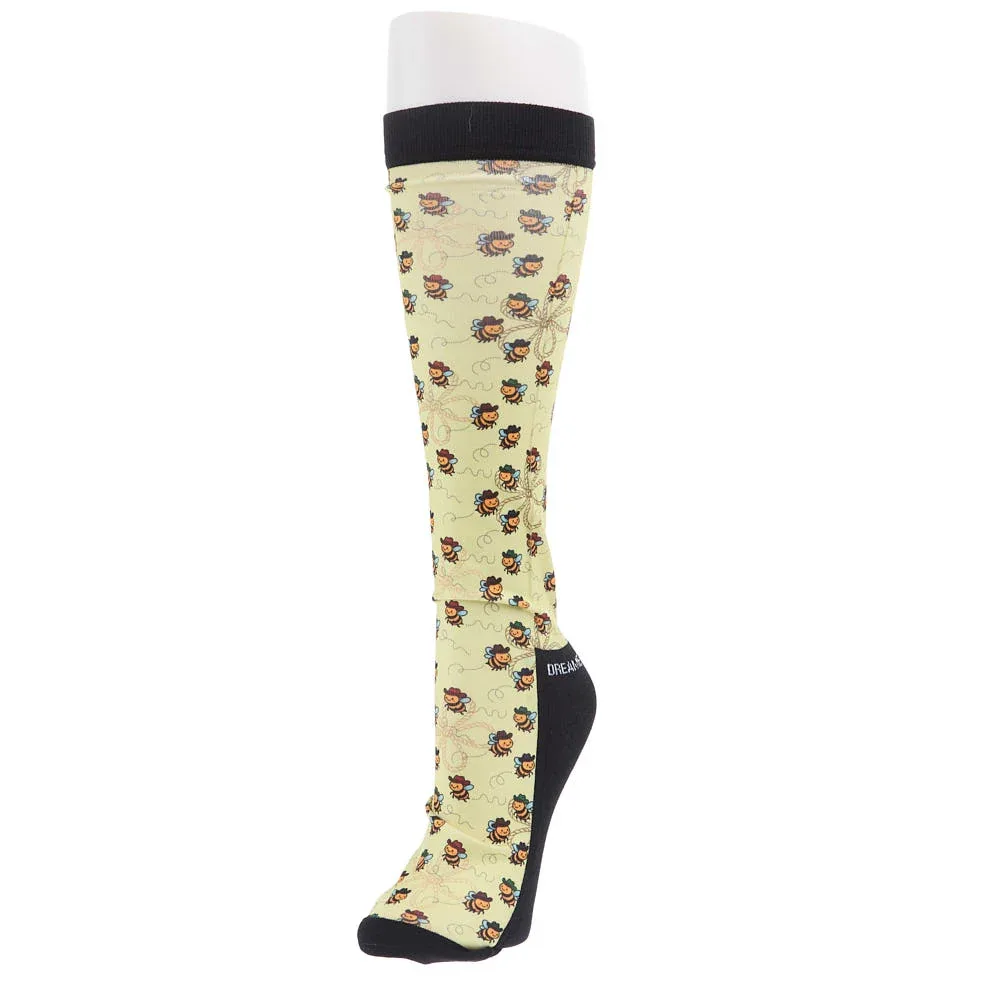 Dreamers & Schemers Women's Bee Haw Pair & A Spare Socks