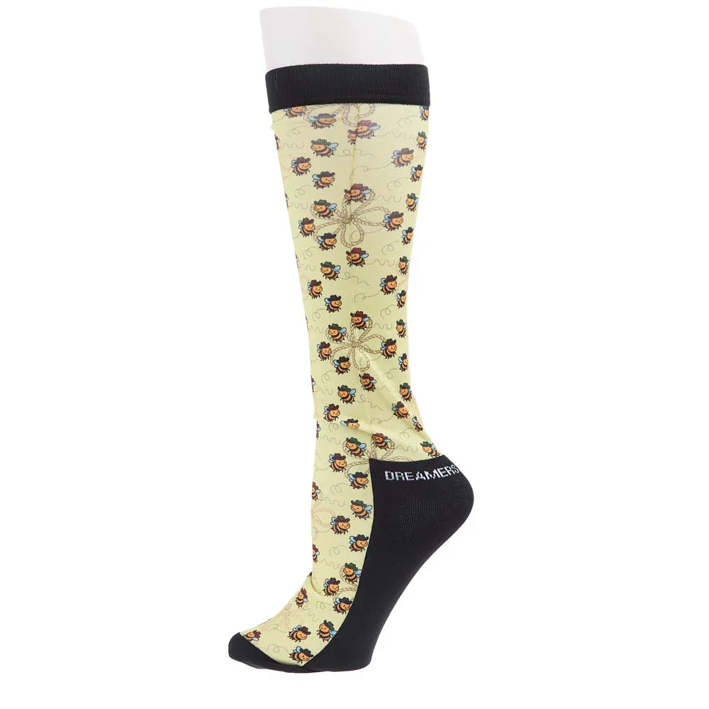 Dreamers & Schemers Women's Bee Haw Pair & A Spare Socks - Image 2