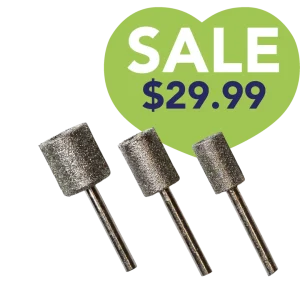 Dremel Diamond Tip Set of 3 - Small, Medium and Jumbo