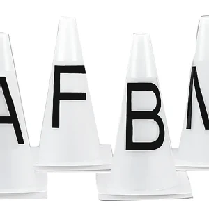 Dressage Letter Training Cones, Set of Eight