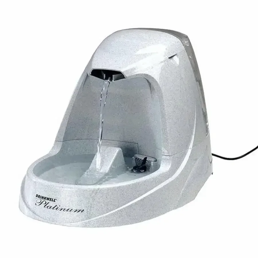 Drinkwell Platinum Pet Fountain - Keep Your Pet Hydrated with 168oz of Fresh, Filtered Water