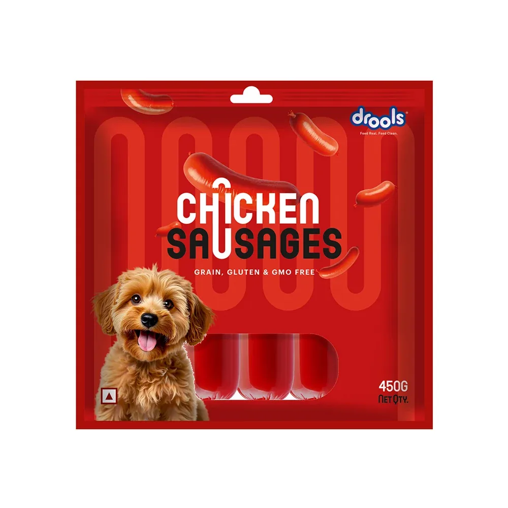 Drools Chicken Sausages Dog Treats