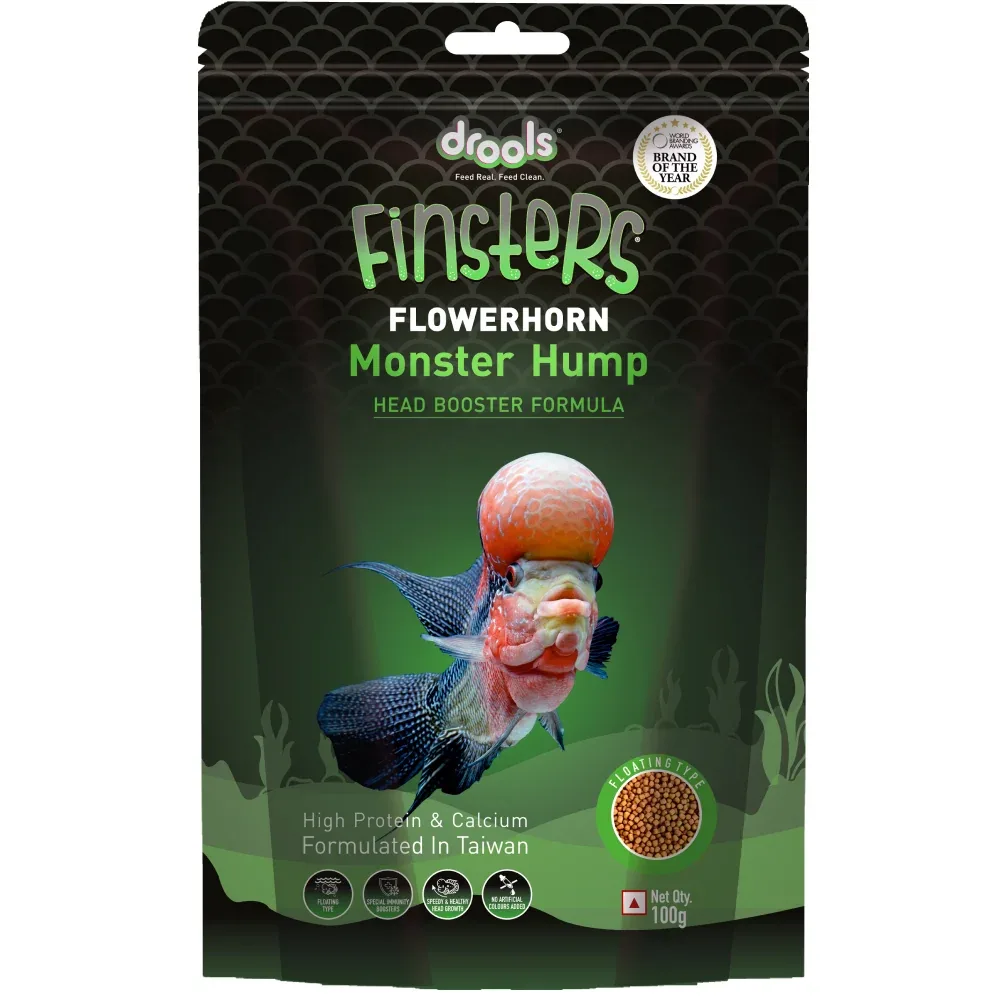 Drools Finsters Flower Horn Monster Hump Fish Food - Image 2
