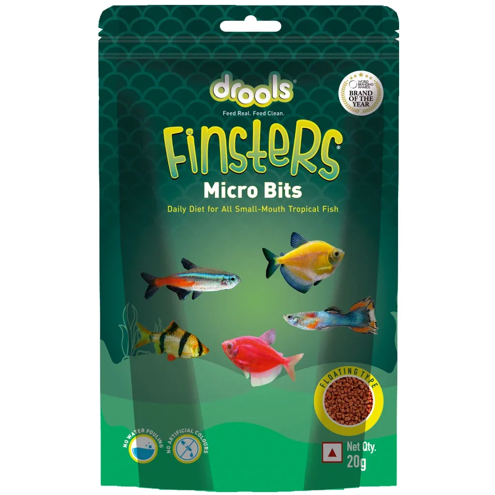 Drools Finsters Micro Bits Fish Food - Image 2