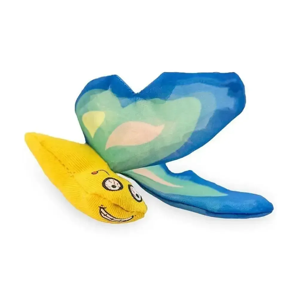 Ducky World Yeowww!® Butterflies Cat Toys Blue Color